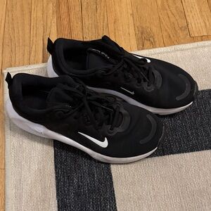 Nike Black and White Athletic Shoes